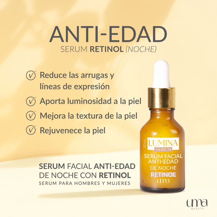 Lumina Serum Anti Edad con Retinol