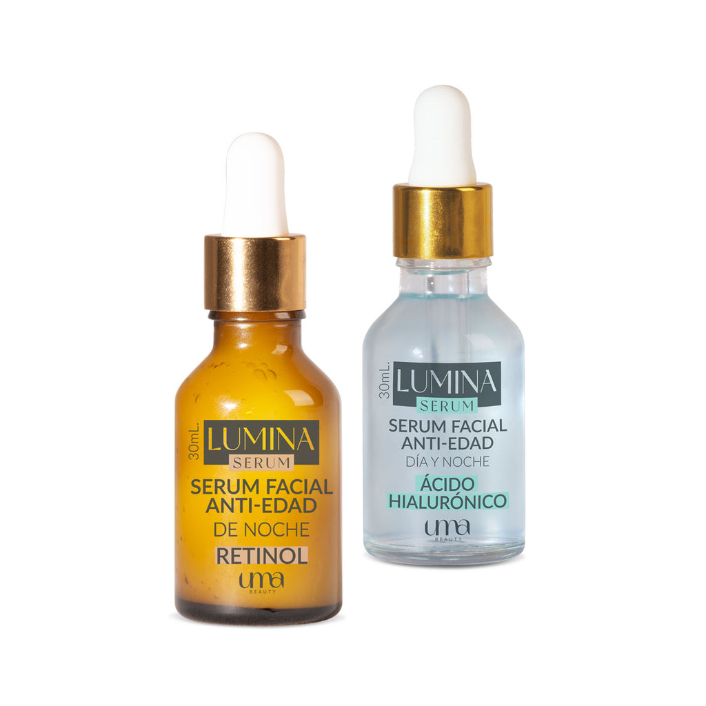 Combo Serum Antiedad con Limpiador Espumoso